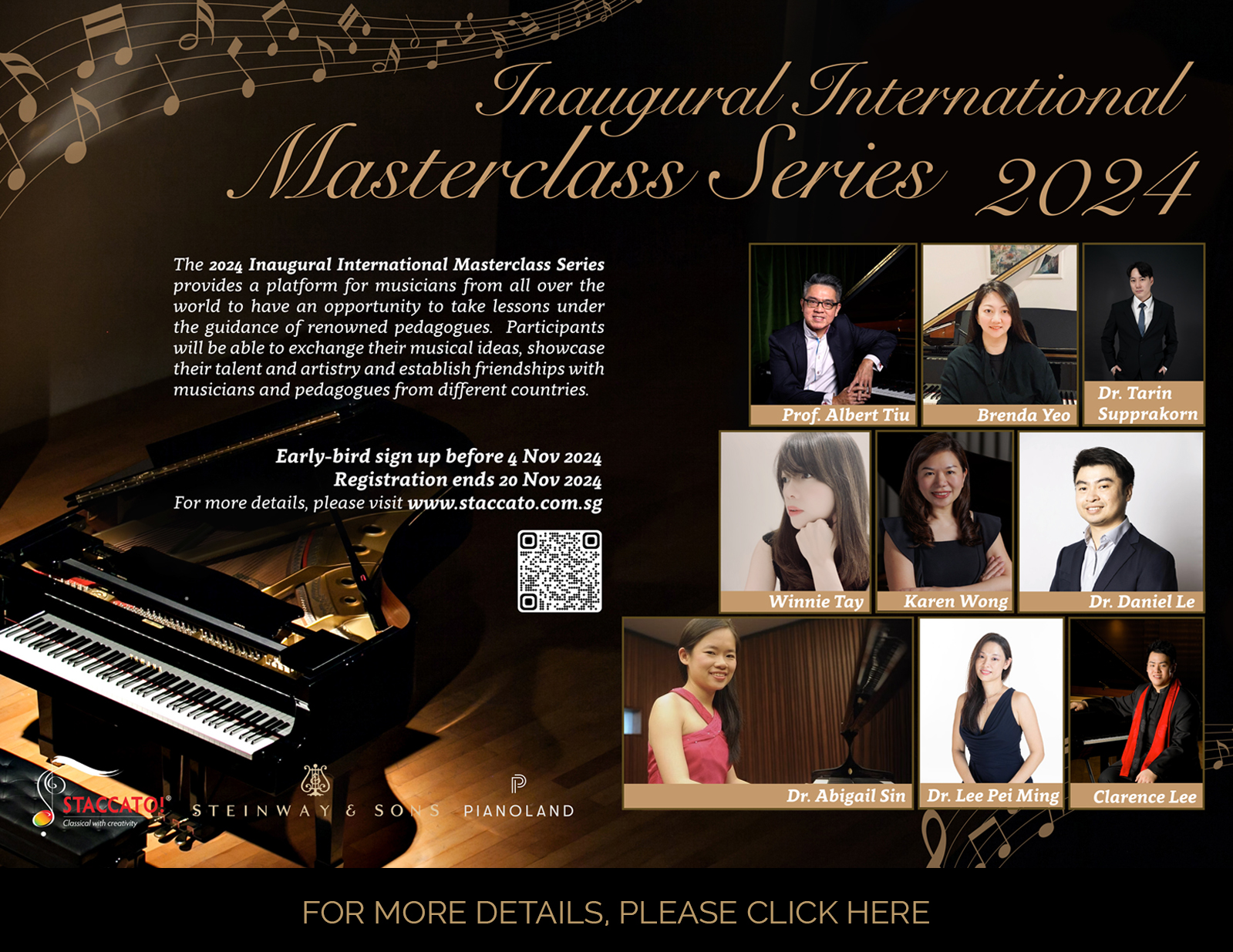 2024 Inaugural International Masterclass Series